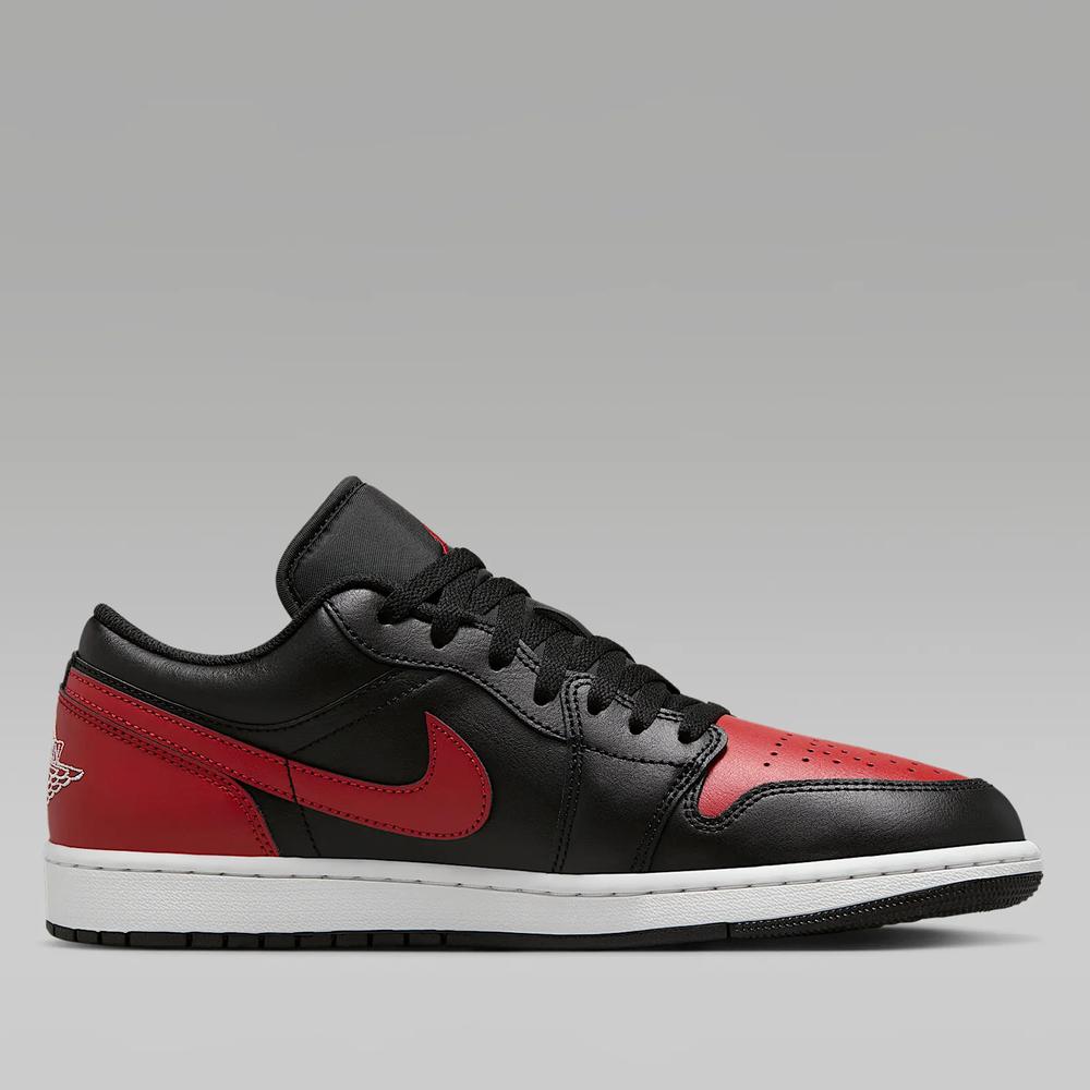 Buty Nike Air Jordan 1 Low 553558-067 - czarno-czerwone