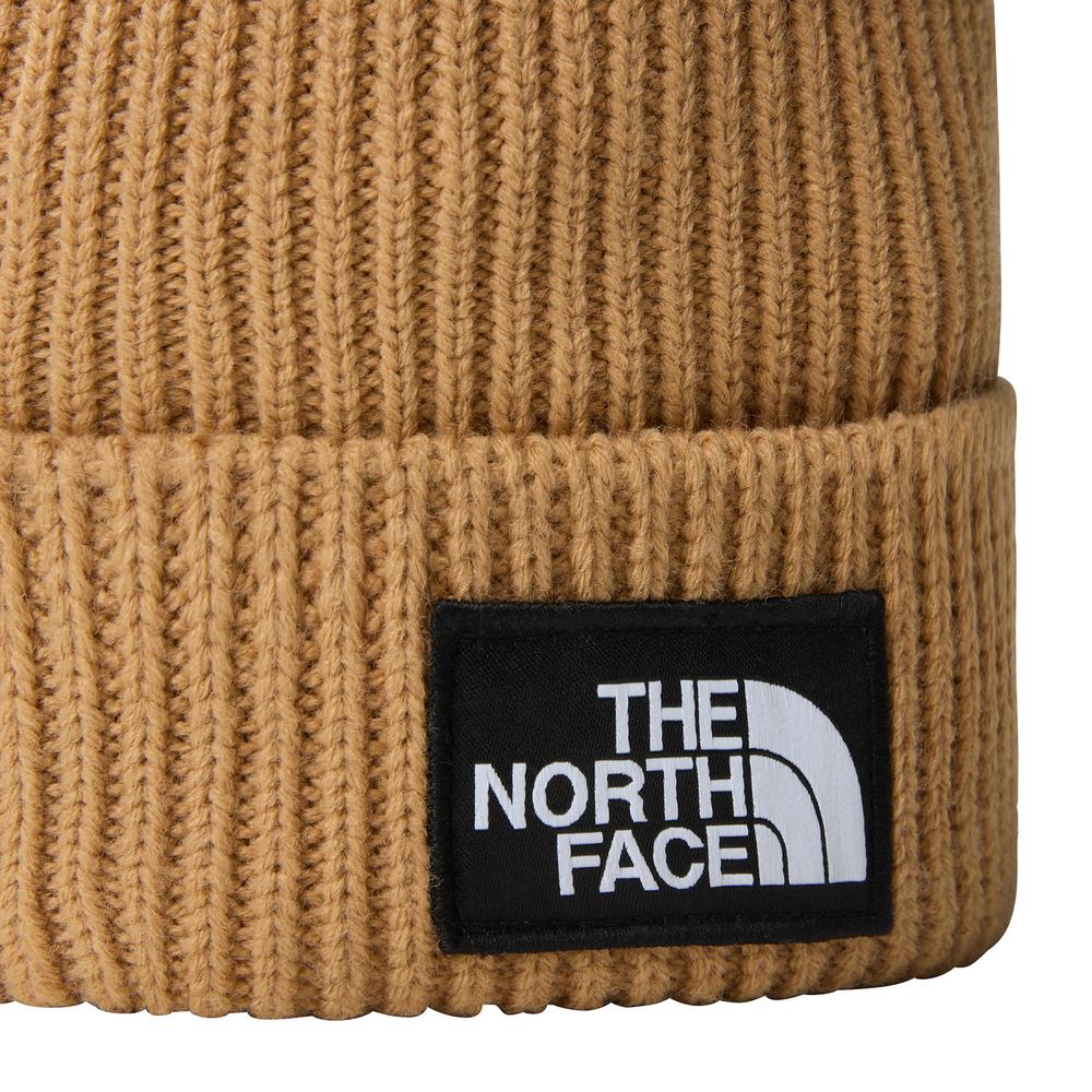 Czapka The North Face Logo Box Beanie 0A3FJXI0J1 - beżowa