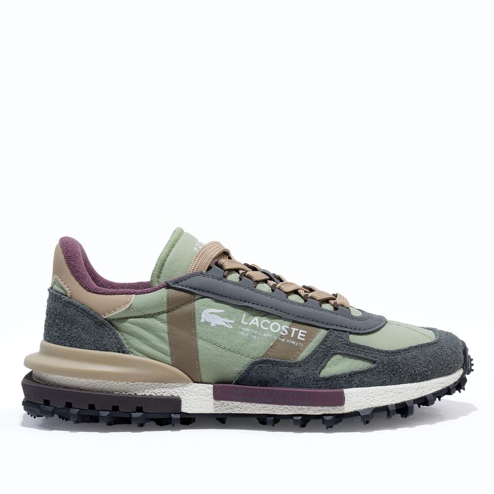 Buty męskie Lacoste Elite Active 752SMA0087-5E7 - zielone
