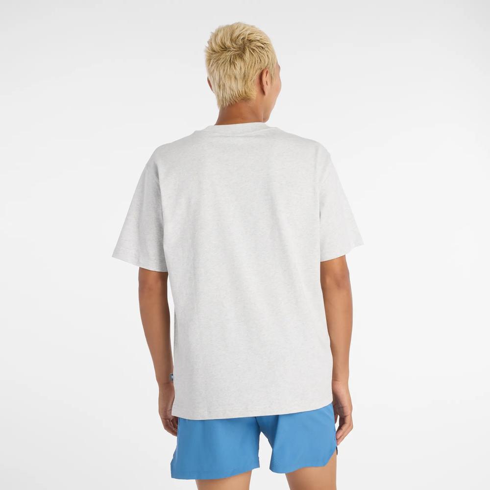 Koszulka męska New Balance MT41908AHH - szara