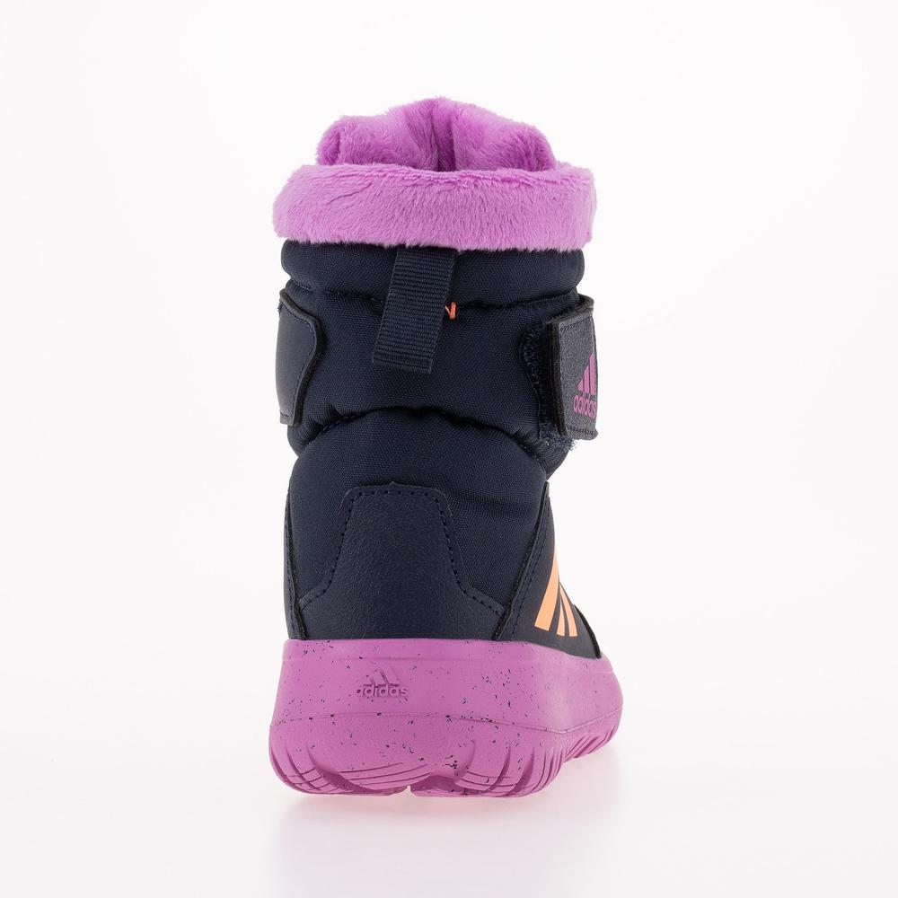 Buty adidas Winterplay Boots GZ6799 - granatowo-różowe