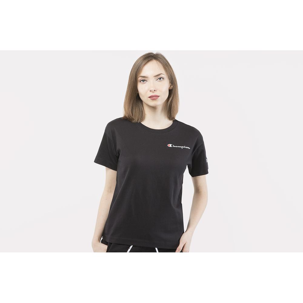 Champion Small Vintage Script Logo Crew Neck > 113090-KK001