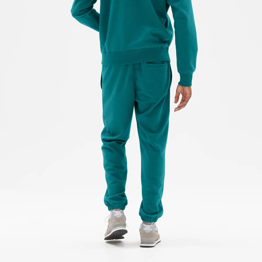 Spodnie New Balance UP21500VDA - niebieskie