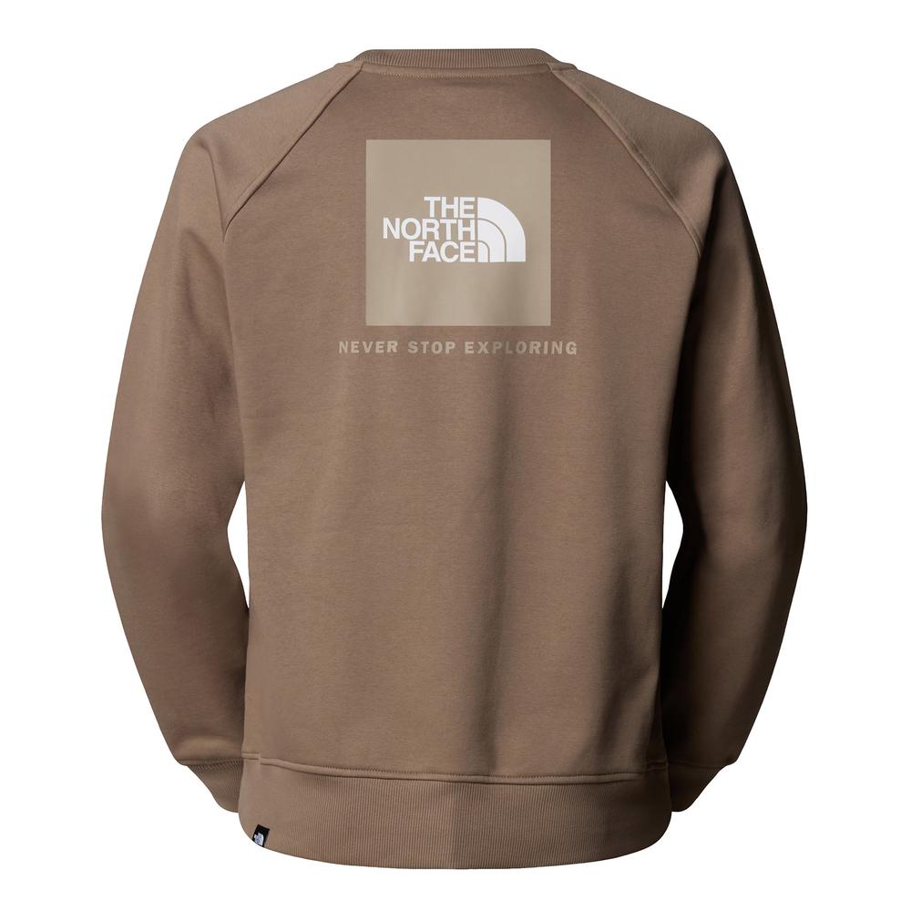 Bluza męska The North Face Raglan Box NS Crew 0A89FAE1Q1 - brązowa