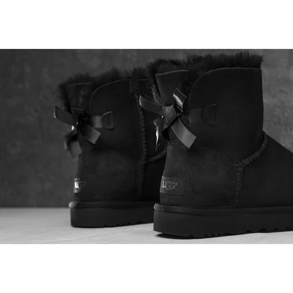 UGG W MINI BAILEY BOW II > 1016501 BLACK