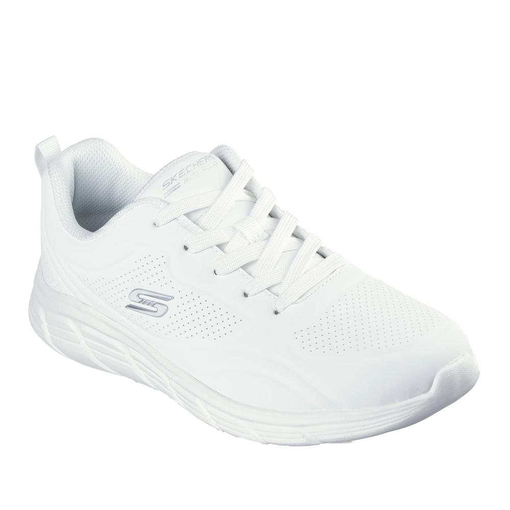 Buty damskie Skechers Bobs Sport B Flex LO Cool Ease 117715W - białe