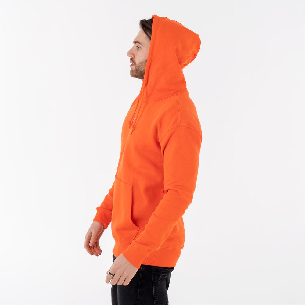 Bluza adidas Essentials Feelvivid Cotton Fleece Drop Shoulder Hoodie HK2828 - pomarańczowa