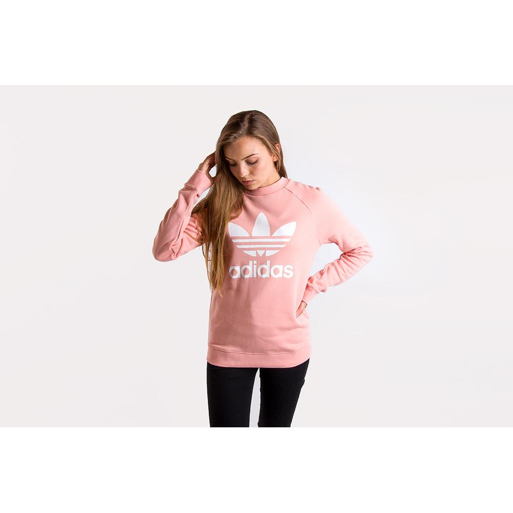 ADIDAS ORIGINALS TRF CREW SWEAT DUSPNK > DV2627