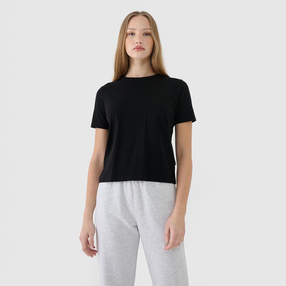 Koszulka damska 4F WSS25TTSHF199120S - czarna