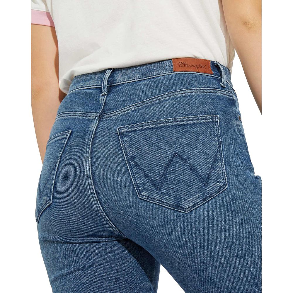 Jeansy Wrangler High Rise Skinny W27HRQ22V