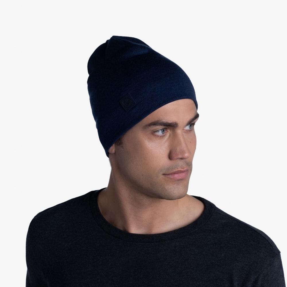 Czapka Buff Merino Midweight Hat 118007.779.10.00 - granatowa