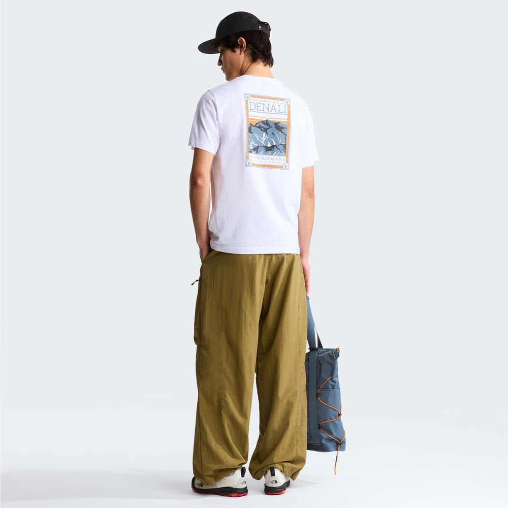 Koszulka męska The North Face Regular Short Graphic 0A8GUWFN41 - biała