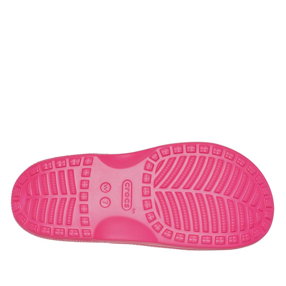 Klapki damskie Crocs Saturday Sandal 213586-6ZQ - różowe