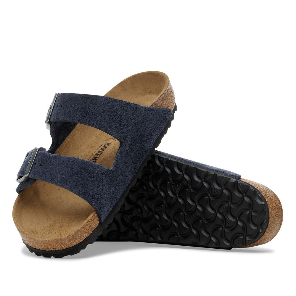 Klapki męskie Birkenstock Arizona 3240596 - granatowe
