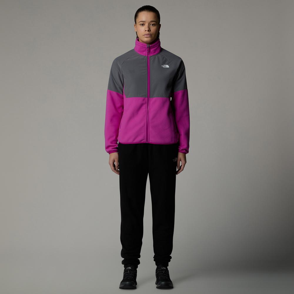 Bluza The North Face 100 Glacier HVWT Full 0A89JA71O1 - różowo-szara