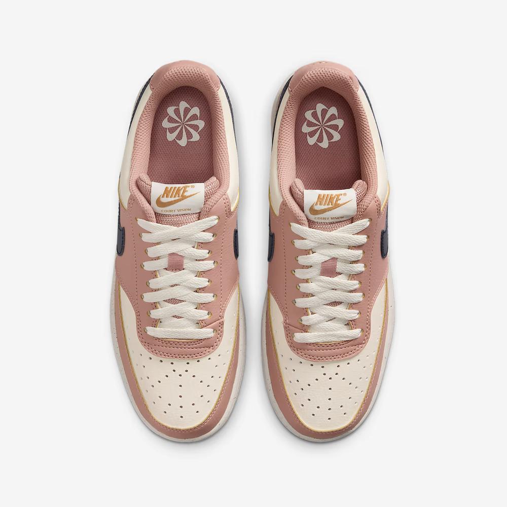 Buty damskie Nike Court Vision Low Next Nature DH3158-606 - różowe