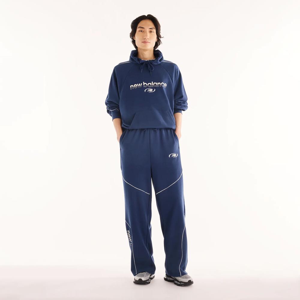 Bluza męska New Balance Trackside MT62W318NNY - granatowa