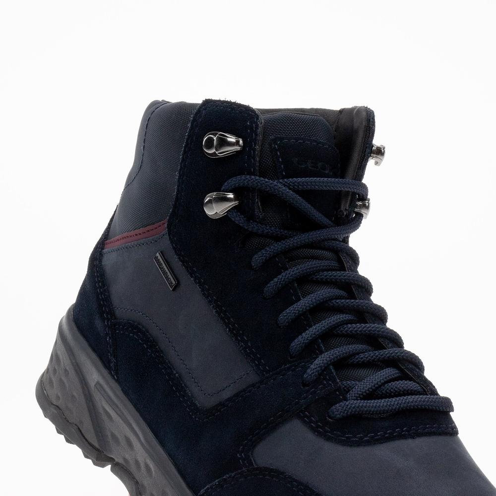 Buty Geox U Sterrato B Abx U36F0B022FFC4002 - granatowe