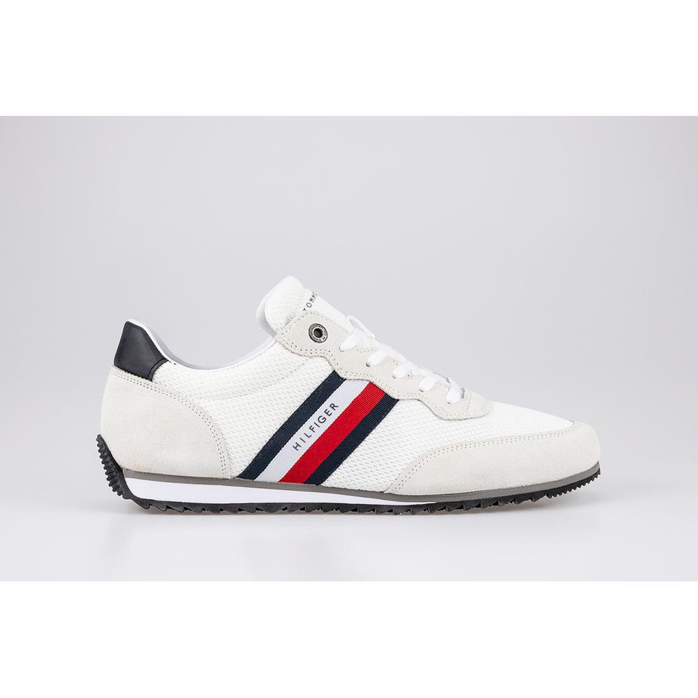 Tommy Hilfiger Essential Mesh Signature Tape Trainers > FM0FM03417-YBR