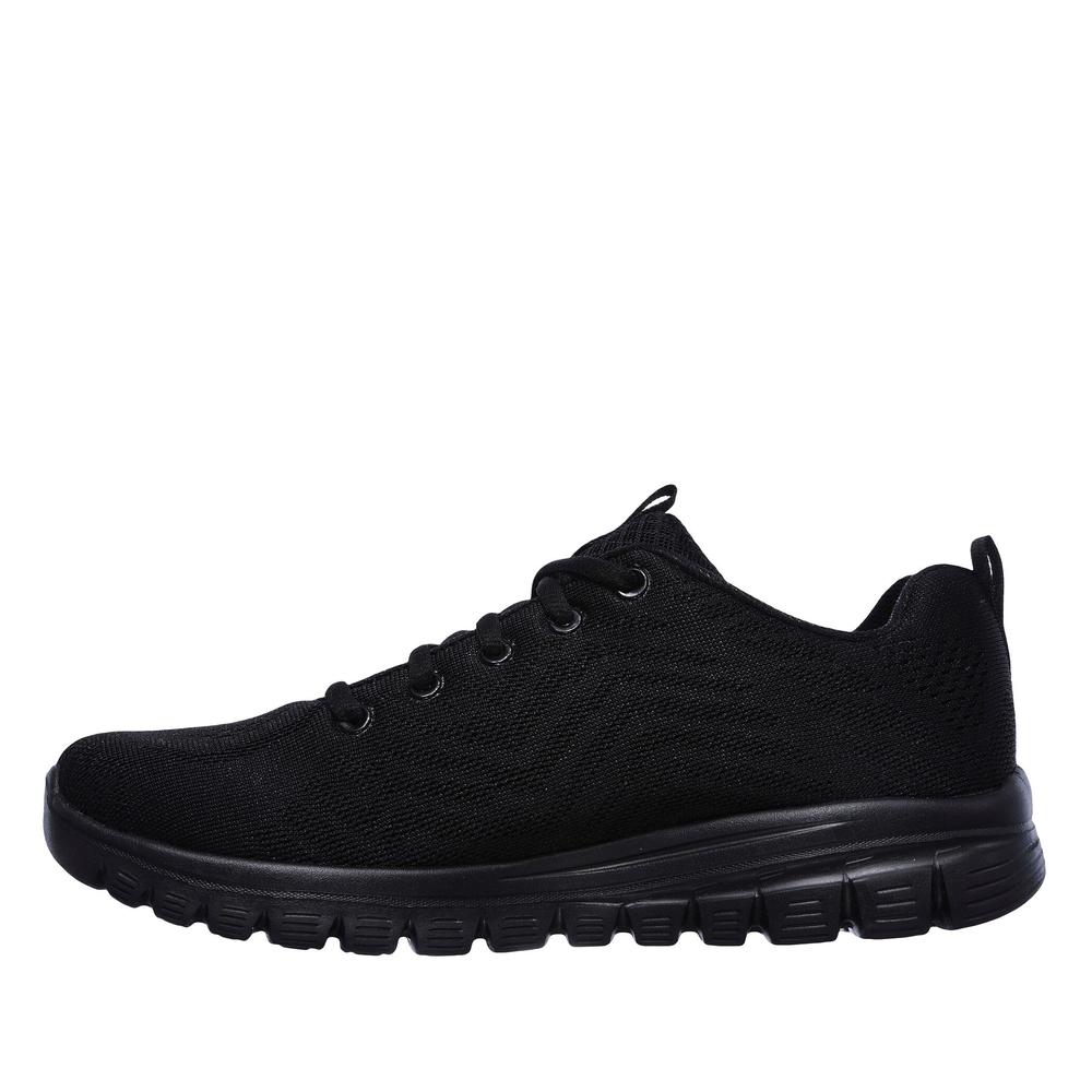 Buty Skechers Graceful Get Connected 12615BBK - czarne