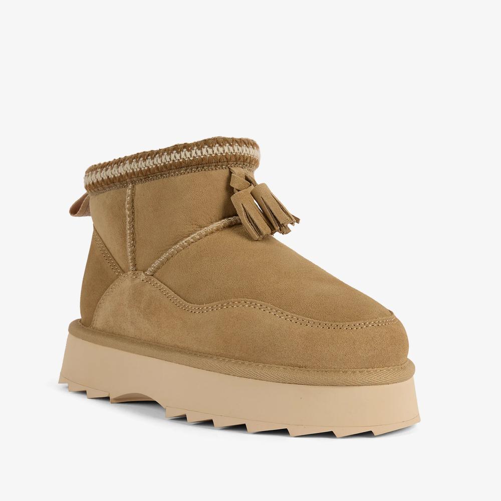 Buty damskie Emu Australia Mim W13335SAND - beżowe