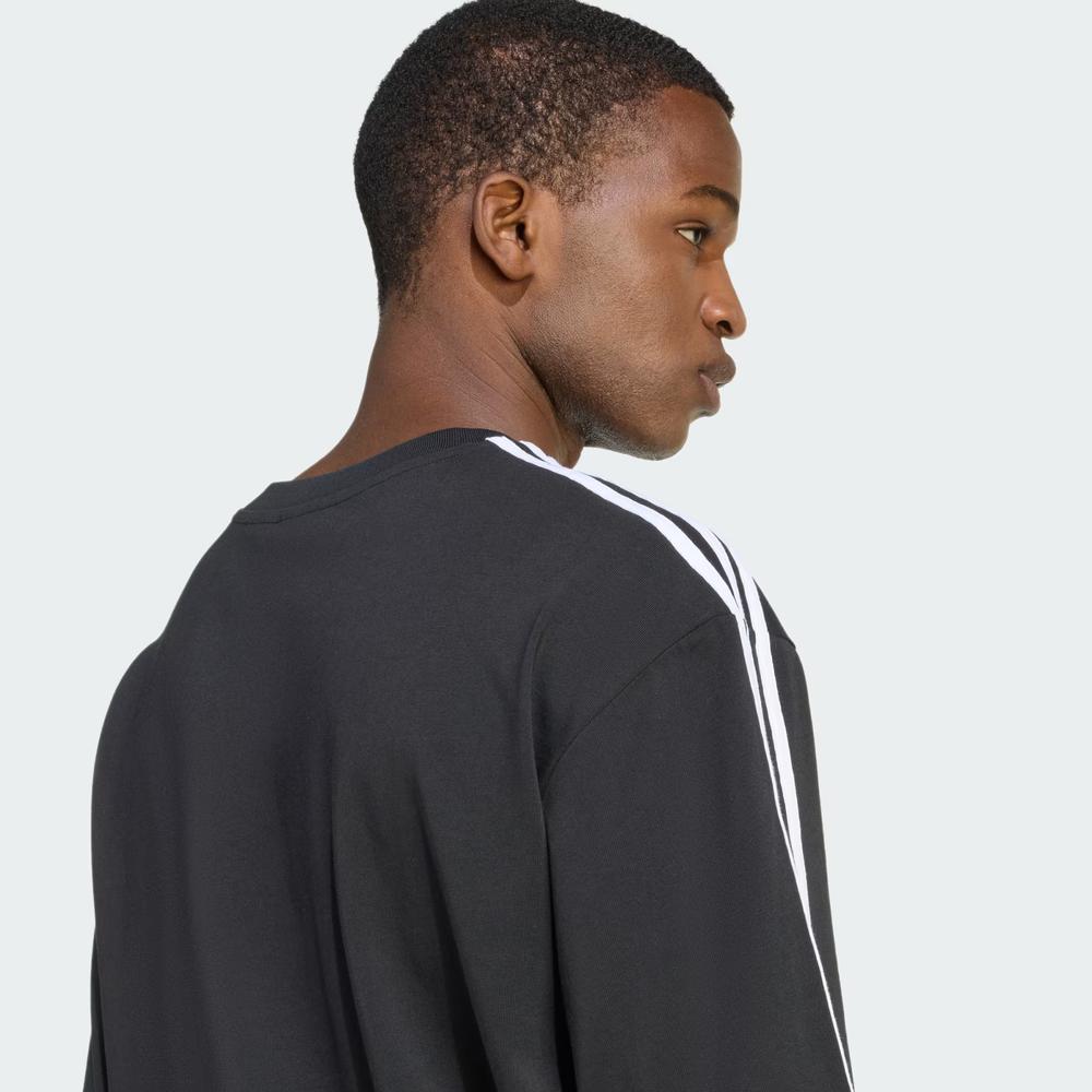 Koszulka męska adidas Originals Adicolor 3-Stripes Oversize KD4095 - czarna