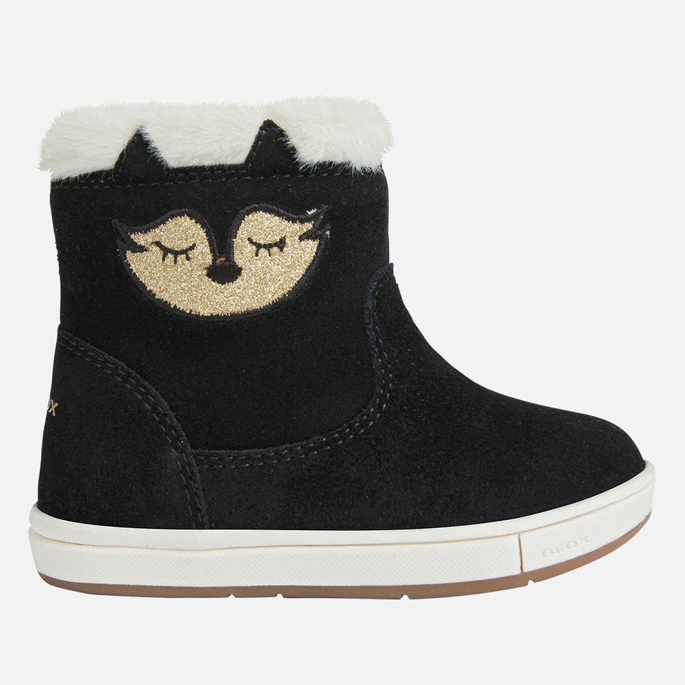 Buty Geox Trottola Toddler Girl B264AA00022C9999 - czarne