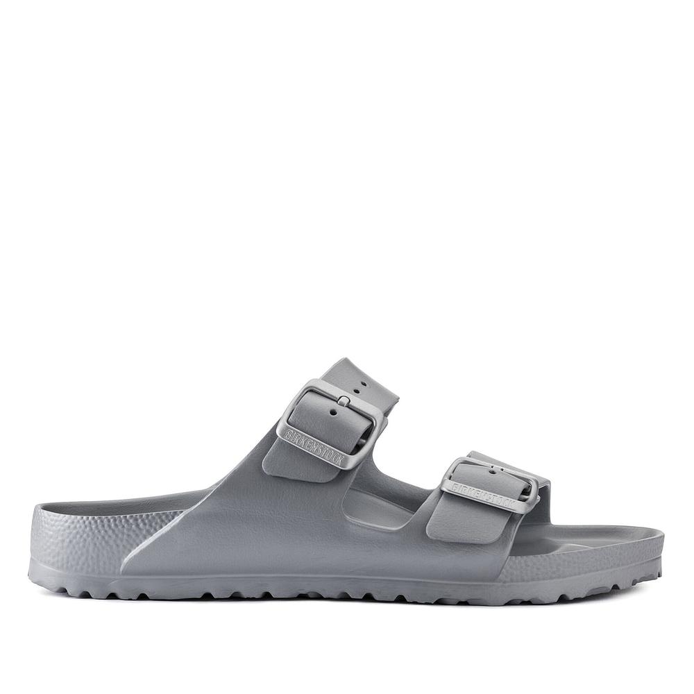 Klapki męskie Birkenstock Arizona Eva 1003490 - szare