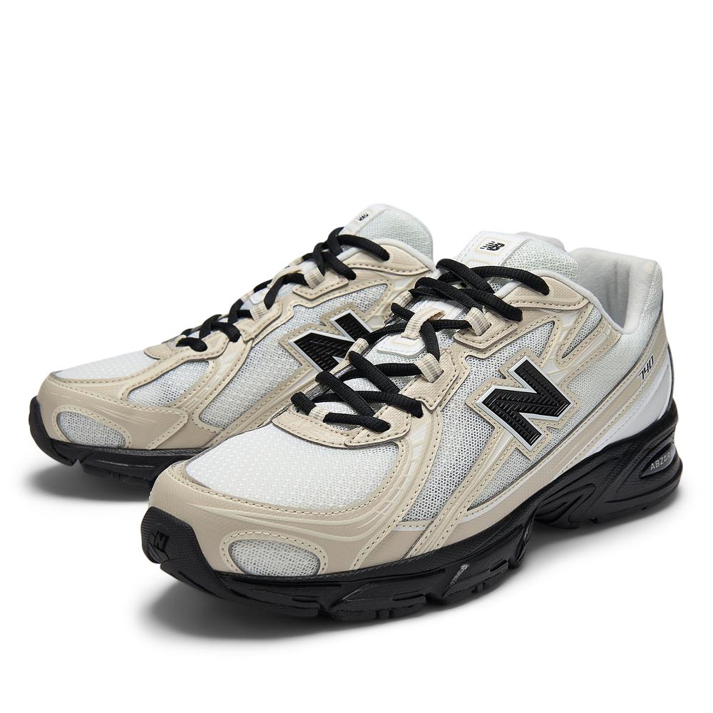 Buty unisex New Balance U7404OO - beżowo-szare