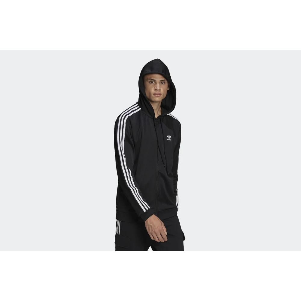 Bluza adidas Originals Adicolor Classics Hooded Full Zip Track HB9512 - czarna