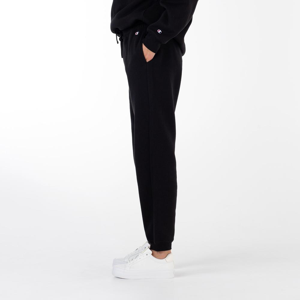 Spodnie Champion C Logo Ribbed Cuff Joggers 116611-KK001 - czarne