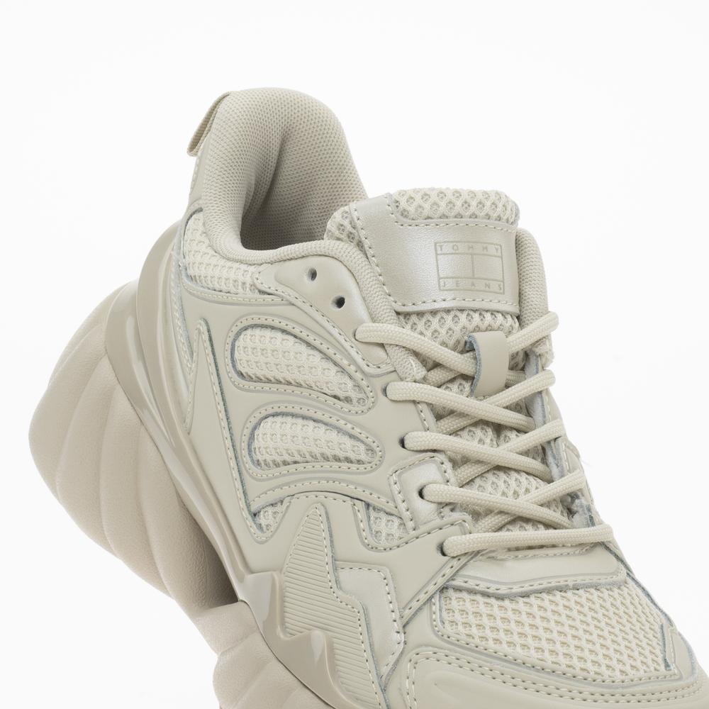 Buty Tommy Jeans TJW Runner Cloud Outsole EN0EN02187-AEV - beżowe