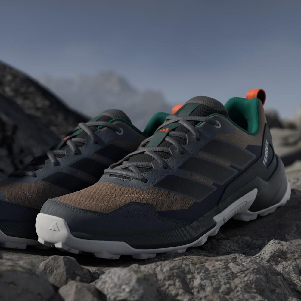 Buty męskie adidas Terrex Eastrail 3 KJ8951 - czarno-brązowe