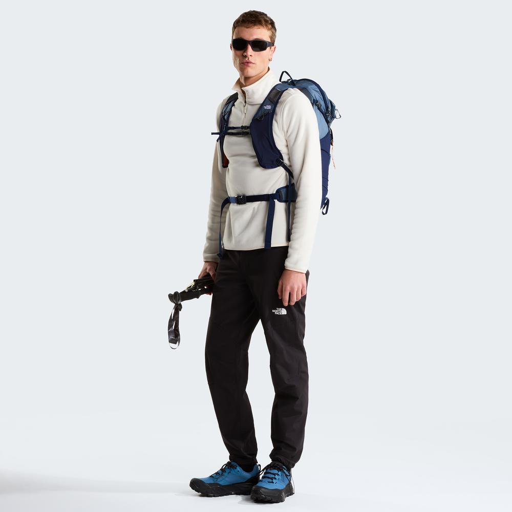 Bluza męska The North Face Glacier 1/4 Zip Fleece 0A8D0QQLI1 - biała