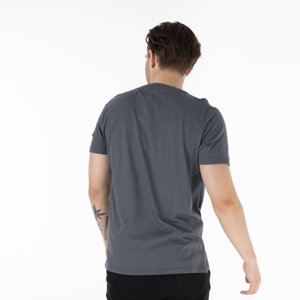 Koszulka Alpha Industries Label Pocket T 136501136 - granatowa