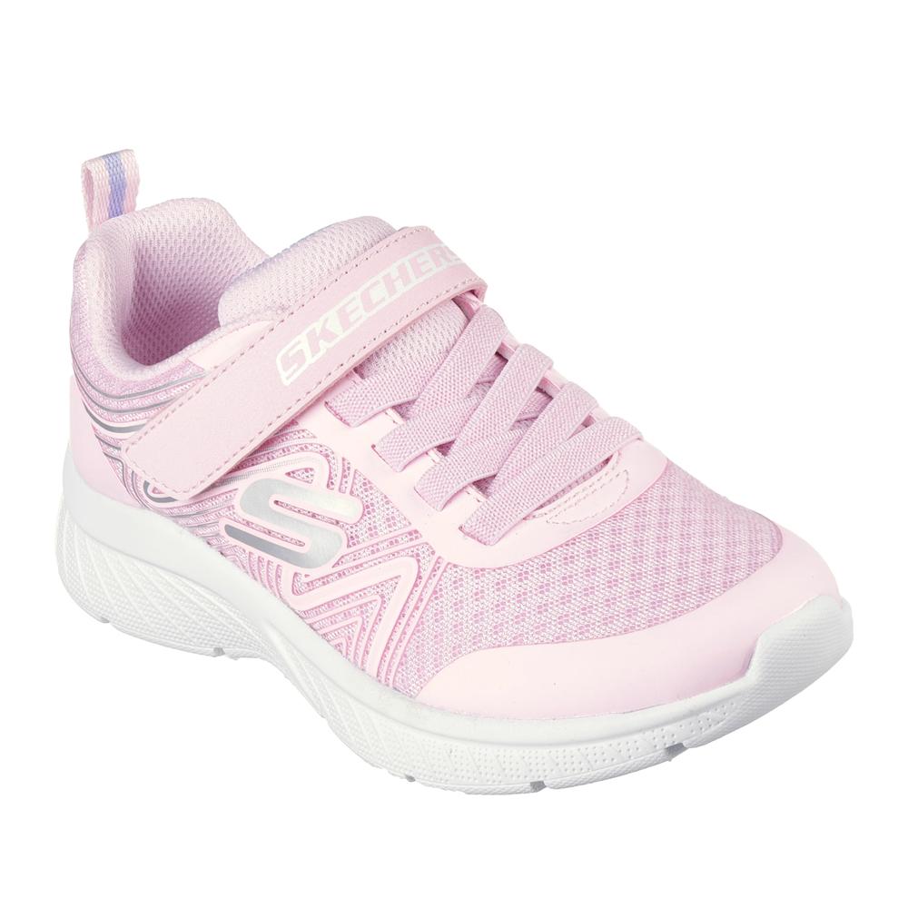 Buty dziecięce Skechers Microspec Plus Swirl Sweet 303535LLTPK - różowe