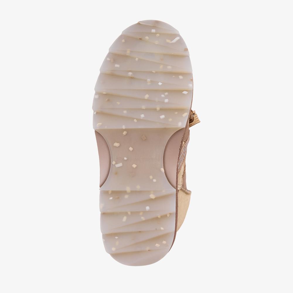 Buty damskie Emu Australia Blurred Micro Patch W13195MUSH - brązowe