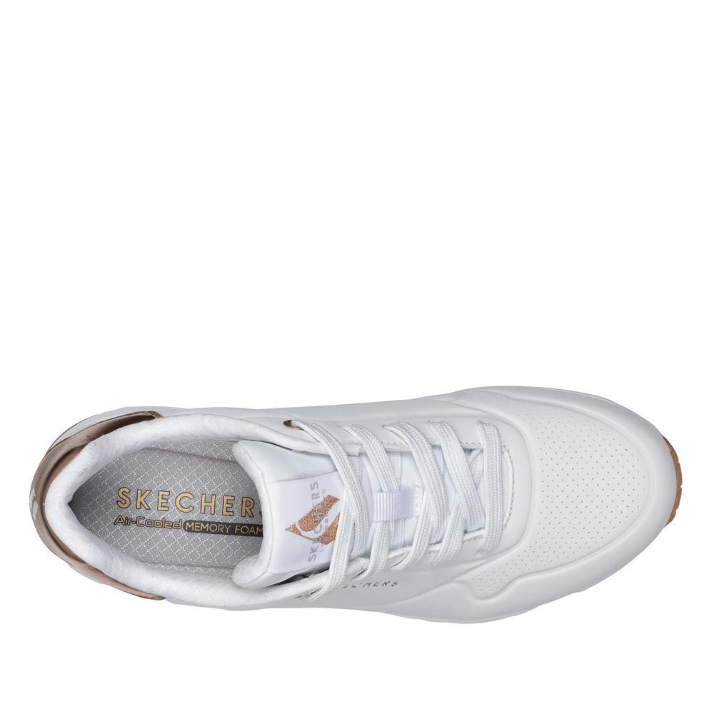 Buty damskie Skechers Uno Golden Air 177094WHT - biała