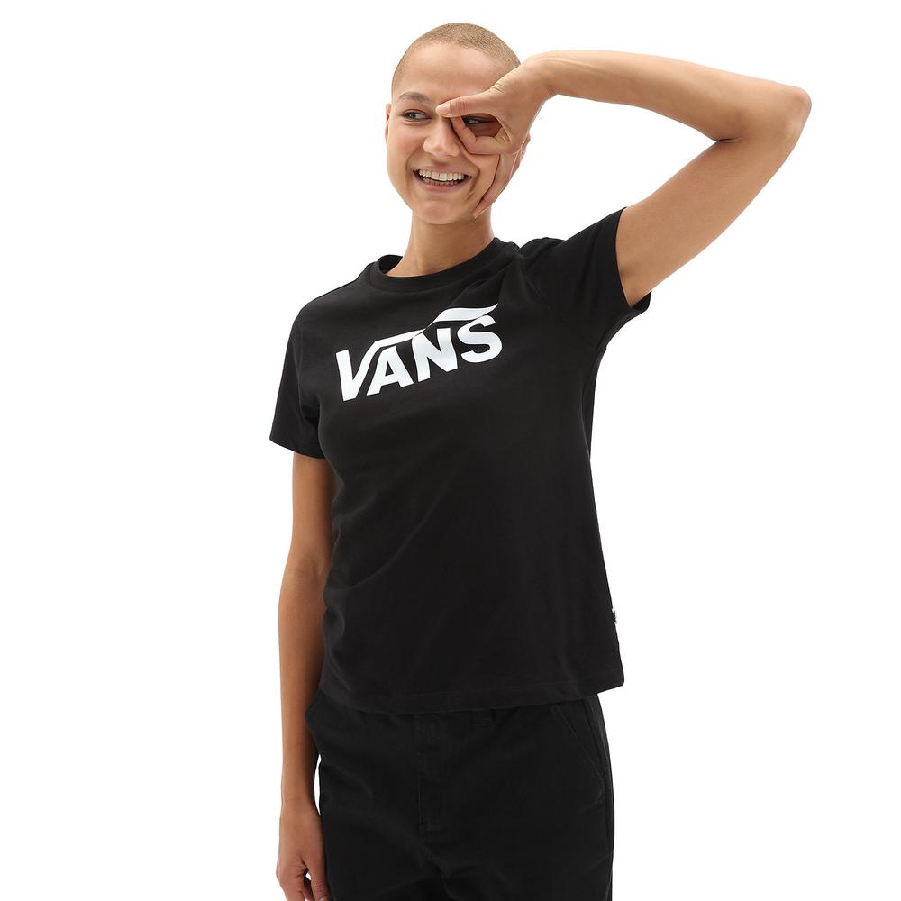 Koszulka Vans T-Shirt Flying V Crew Tee VN0A3UP4BLK1 - czarna