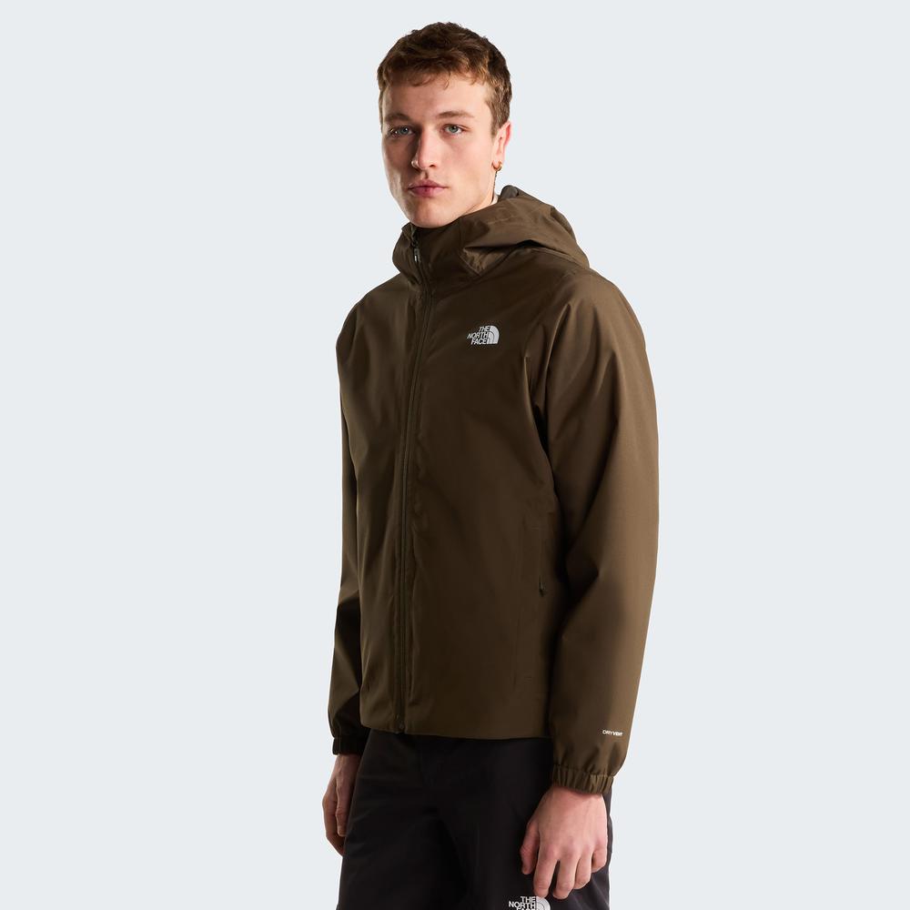 Kurtka męska The North Face Quest DryVent 0A8G0R21L1 - brązowa