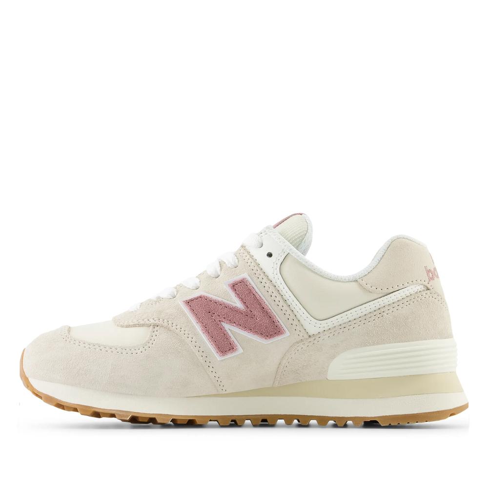 Buty New Balance WL574QC2 - beżowe