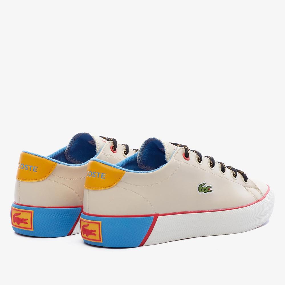 Buty Lacoste Gripshot Cocuk Bej 744CUJ0004-HT3 - beżowe