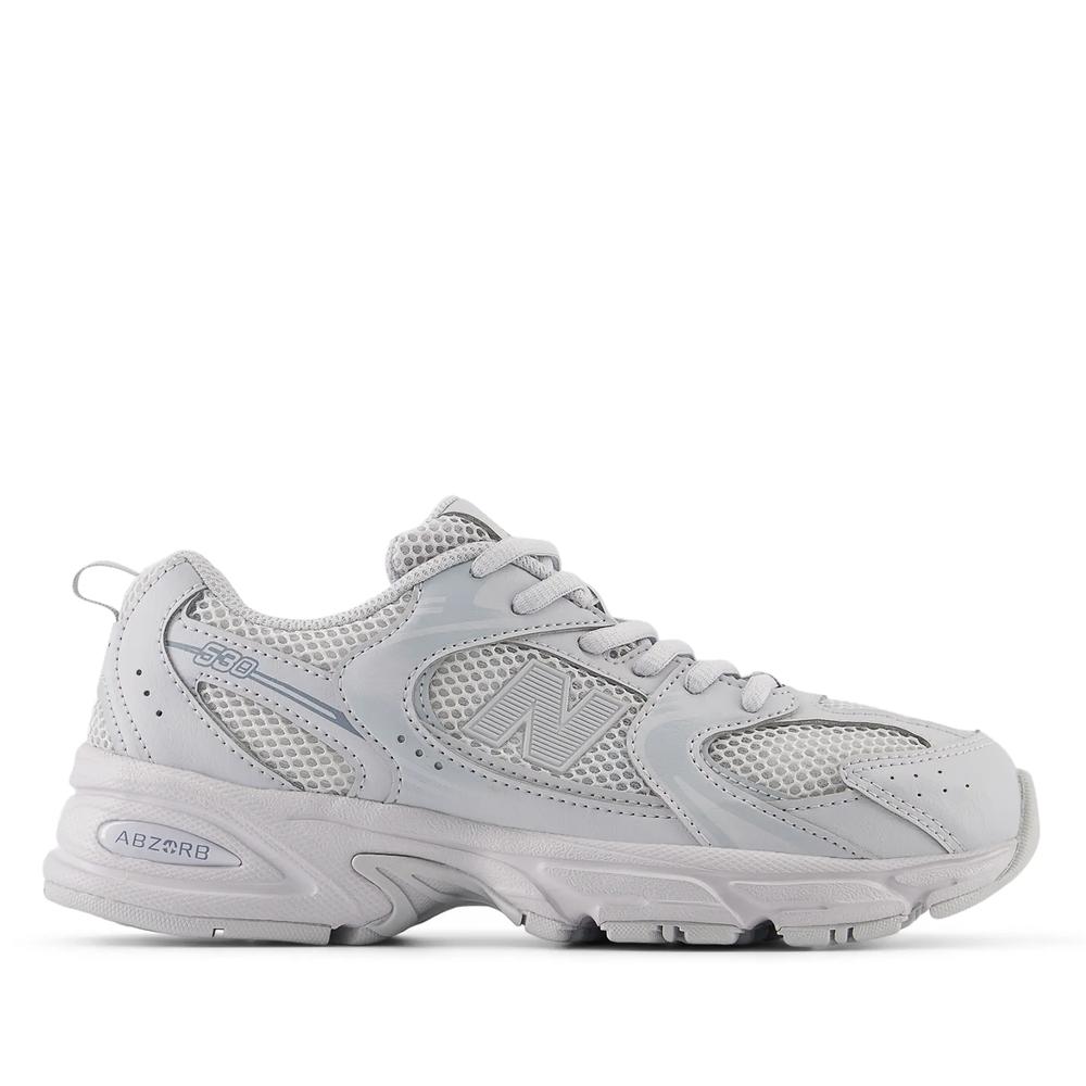 Buty dziecięce New Balance GR530TBA - szare