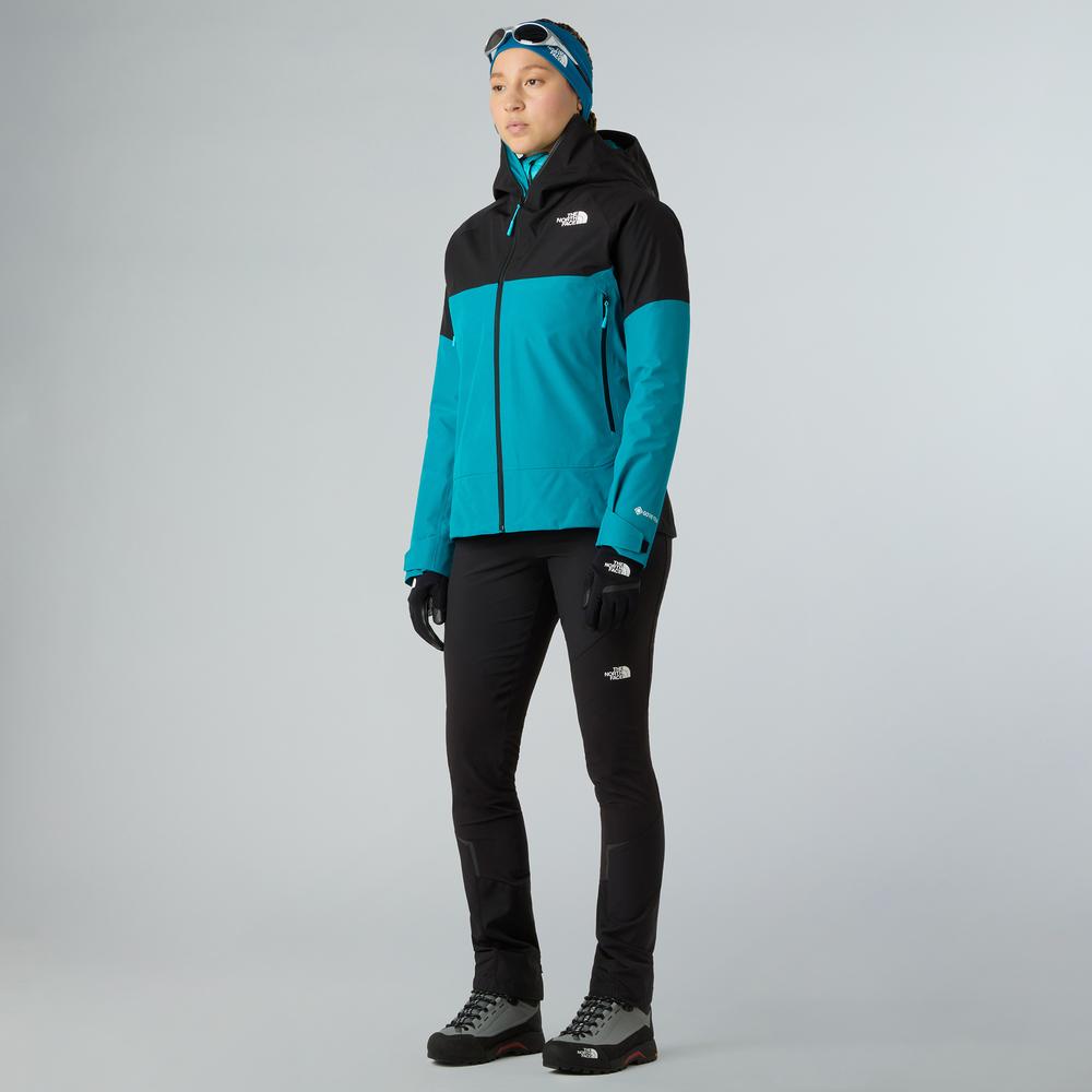 Kurtka męska The North Face Jazzi Gore-Tex 0A8E0B9831 - niebiesko-czarna