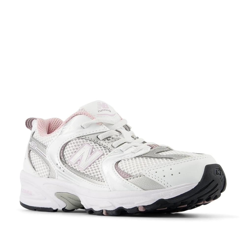 Buty dziecięce New Balance PZ530GK - białe