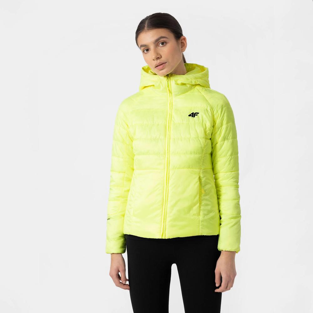 Kurtka 4F PrimaLoft ThermoPlume H4Z22KUDP01772N - zielona