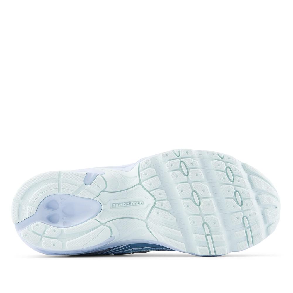 Buty dziecięce New Balance P7407QM - niebieskie