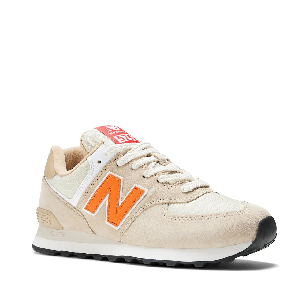 Buty New Balance U574HBO - beżowe
