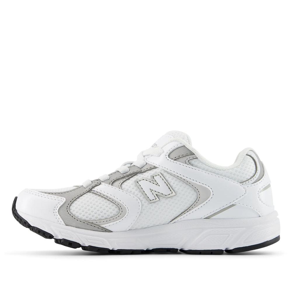 Buty dziecięce New Balance P40866R - białe
