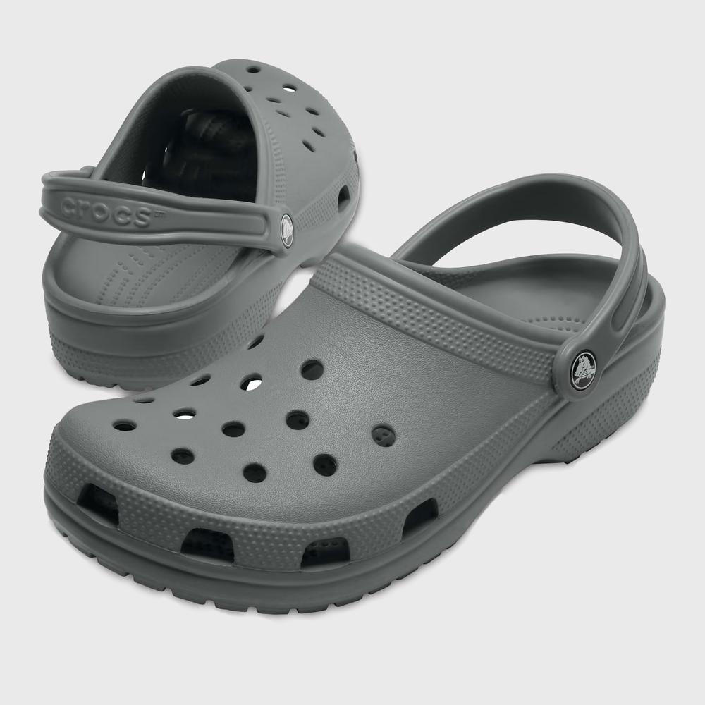 Klapki unisex Crocs Classic Clog 10001-0DA - szare